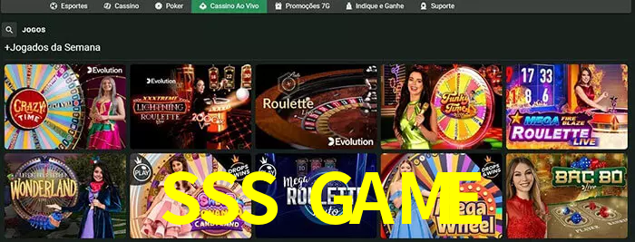 SSS GAME bet