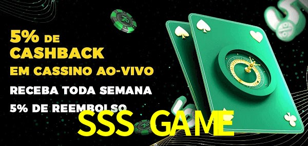 Promoções do cassino ao Vivo SSS GAME